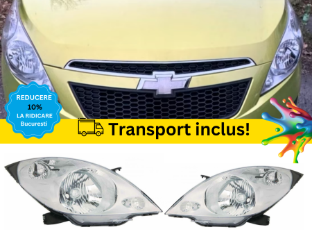 CHEVROLET - Faruri Chevrolet SPRAK 2010-2017 H4 Stanga + Dreapta