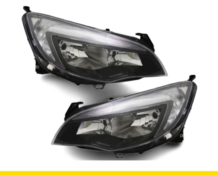 Faruri - Faruri Opel Astra J 2009-2012 Halogen H7/H7 Cadru negru