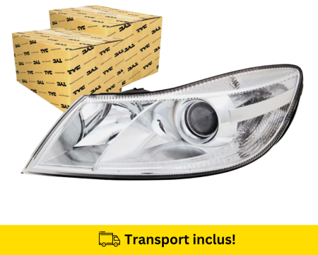 OCTAVIA 2 2008-2012 FSL - Far Skoda Octavia 2 FSL 1Z3 1Z5 2008-2013 H1 H7 Halogen stanga