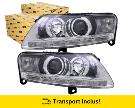A6 C6 2003-2010 - Faruri Xenon Audi A6 C6 2008-2011 D3S/H7/LED