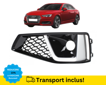 A4 B9 2015-2019 - Grila Bara fata Audi A4 B9 2018-2019 Stanga