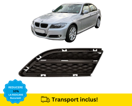 SERIA 3 E90 E91 SEDAN COMBI - Grila Bara fata BMW Seria 3 E90 E91 2008-2011 Stanga 