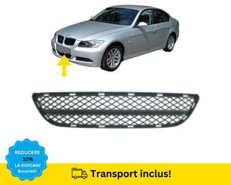 SERIA 3 E90 E91 SEDAN COMBI - Grila Bara fata BMW Seria 3 E90 E91 2004-2008