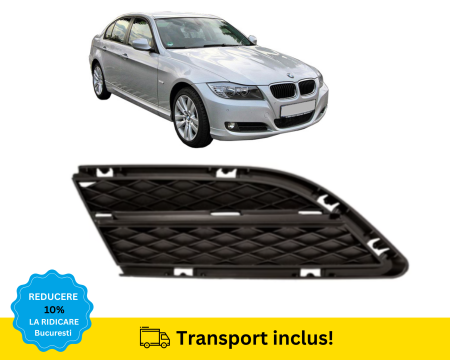 SERIA 3 E90 E91 SEDAN COMBI - Grila Bara fata BMW Seria 3 E90 E91 2008-2011 Dreapta