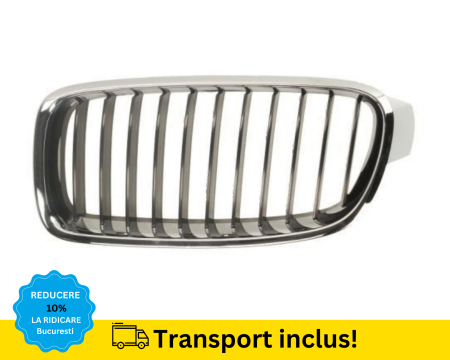 SERIA 3 F30 F31 2011-2017 - Grila Bara fata BMW Seria 3 F30 F31 2011-2015 Stanga