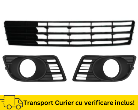 SWIFT 2005-2010 - Set Grile Bara fata Suzuki Swift 2005-2010 cu gauri proiectoare