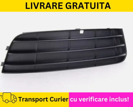 A4 B8 2007-2011 - Grila Bara fata Stanga Audi A4 B8 FARA GAURA DE PROIECTOR CEATA 2007-2011