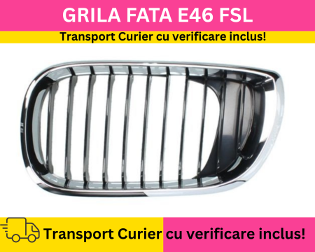 BMW - Grila stanga Capota motor BMW Seria 3 E46 FSL 2001-2005