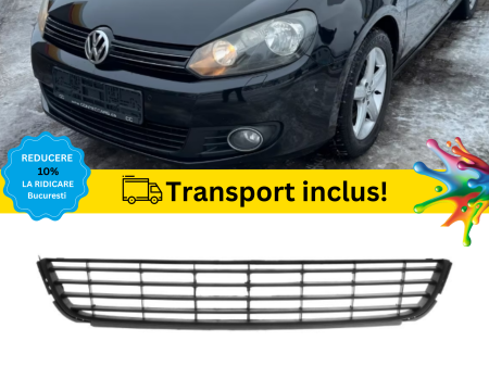 GOLF 6 VI VARIANT - Grila Bara fata VW Golf 6 VI 2008-2012 fara crom