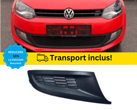 VOLKSWAGEN - Grila Bara Fata VW Polo 6R 2009-2014 fara proiector Dreapta