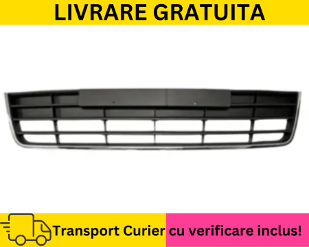 TIGUAN 2007-2016 - Grila Bara fata cu Bandou cromat VW Tiguan 5N2 2012-2016