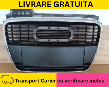 Grila Masca Radiator cu suport numar Audi A4 B7 2004-2007
