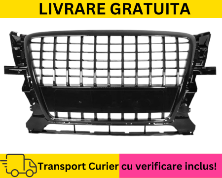 Q5 8R 2008-2017 - Grila Masca Radiator Sport fara emblema Audi Q5 2008-2012