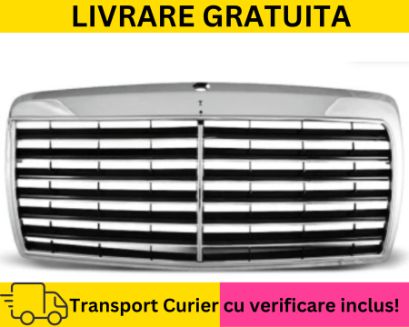 E-CLASS W124 1985-1995 - Grila Masca Radiator Mercedes E-CLASS W124 NFL 1985-1995