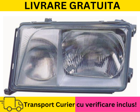 E-CLASS W124 1985-1995 - Far stanga Mercedes E-CLASS W124 FSL H3/H4 1993-1995
