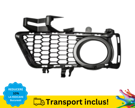 SERIA 3 F30 F31 2011-2017 - Grila Proiector Bara fata M-Tech BMW Seria 3 F30 F31 2011-2017 Stanga
