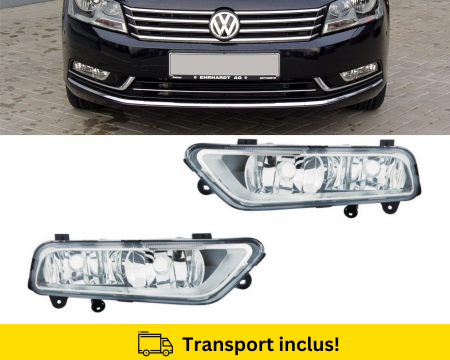 PASSAT B7 2010-2014 - Proiectoare ceata VW Passat B7 2010-2014 fara lumina de curba