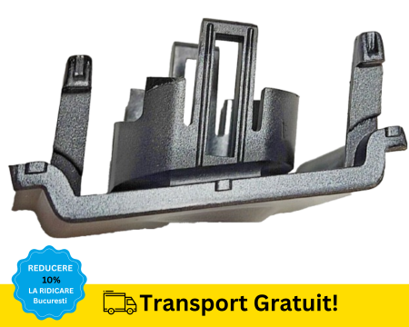 Suport senzor parcare stanga Grila radiator Bara fata Audi A4 B8 2007-2011 Gri Antrazit [1]