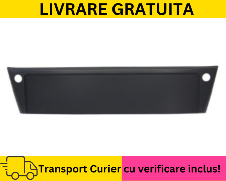 A6 C6 2003-2010 - Suport numar Grila radiator Bara fata Audi A6 C6 2003-2008 cu gauri pentru senzori parcare