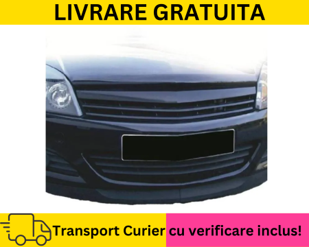 OPEL - Grila Radiator fara emblema fata Opel Astra H 2004-2007 Negru