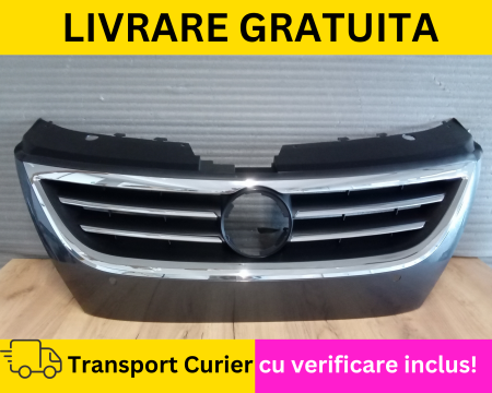 PASSAT CC 2008-2017 - Grila radiator fata VOPSITA GRI LK7X  Volkswagen Passat CC 357 2008-2012 cu senzori