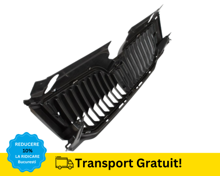 Grila Radiator Skoda OCTAVIA III 3 2013-2017 Bandou Cromat [2]
