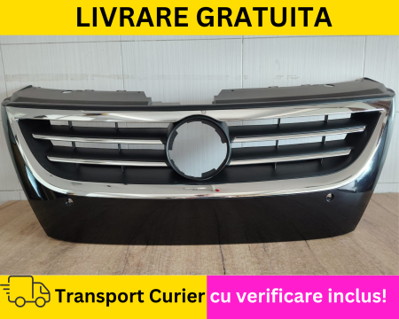 PASSAT CC 2008-2017 - Grila radiator Volkswagen Passat CC 357 VOPSITA Negru LC9X,Gauri senzori parcare 2008-2012