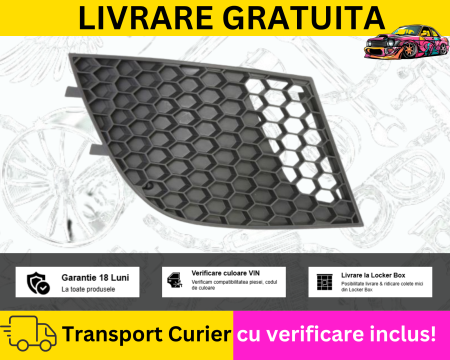 SEAT - Grila dreapta Bara fata Seat Ibiza Cordoba 6L Facelift 2006-2008