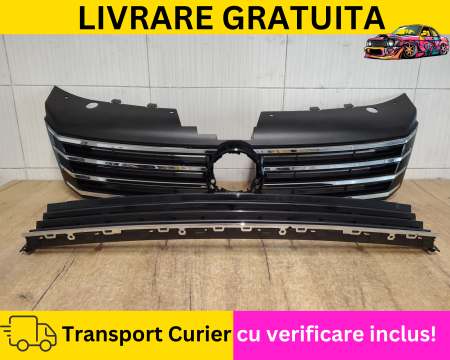 Grile Radiator + Bara fata VW Passat B7 2010-2014 [1]