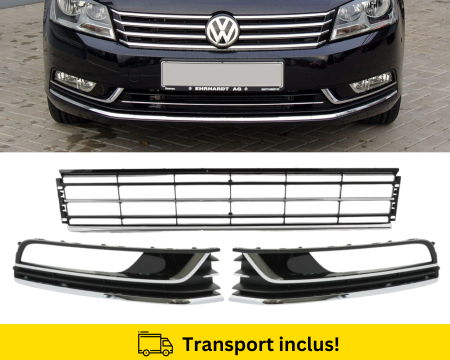 PASSAT B7 2010-2014 - Grile Bara fata VW Passat B7 2010-2014 Highline
