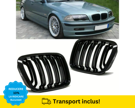 BMW - Grile capota motor nari duble BMW E46 1998-2001NFL