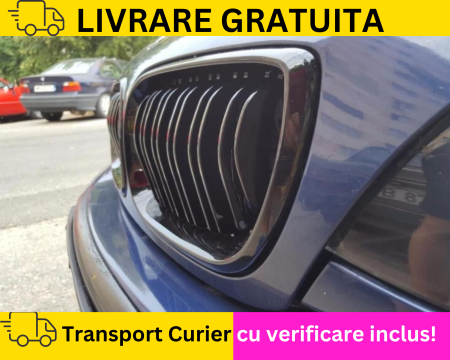 BMW - Grile capota motor nari duble BMW E46 FSL 2001-2005