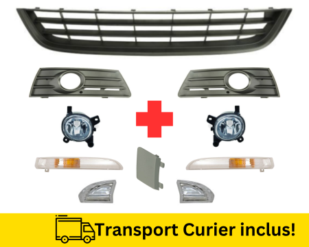 Grile cu proiectoare ceata, semnalizatoare, Capac cui tractare Bara fata VW Passat CC 2008-2012