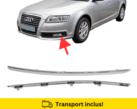 A6 C6 2003-2010 - Ornamente crom Bara fata Audi A6 C6 FSL 2008-2010