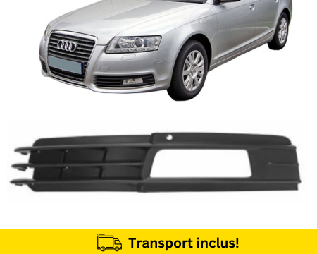A6 C6 2003-2010 - Grila proiector Bara fata Audi A6 C6 FSL 2008-2010 Stanga