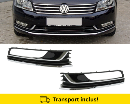 PASSAT B7 2010-2014 - Grile proiectoare ceata Bara fata VW Passat B7 2010-2014 Highline