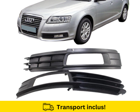 A6 C6 2003-2010 - Grile proiectoare ceata Bara fata Audi A6 C6 FSL 2008-2010