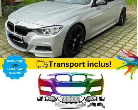 SERIA 3 F30 F31 2011-2017 - Bara fata M-Tech BMW Seria 3 F30 F31 2011-2017 Gri 354 vopsita