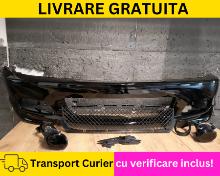 SERIA 3 E46 COUPE CABRIO - Bara fata + Proiectoare ceata Negru 475 668 M-Tech BMW Seria 3 E46 Coupe Cabrio 1998-2006 VOPSITA Tu alegi culoarea