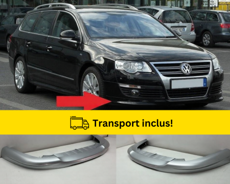 PASSAT B6 2005-2010 - Prelungire Bara fata VW Passat B6 2005-2010 R-LINE Negru Gri Albastru Alb Rosu vopsit la culoarea masini
