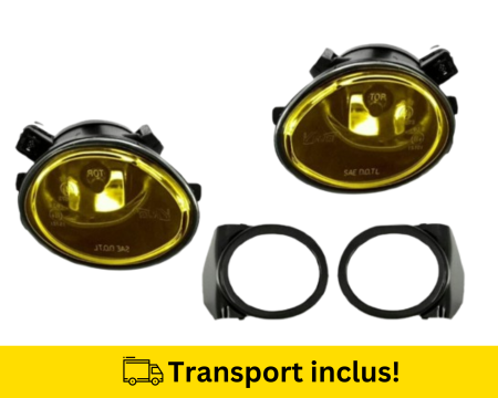 SERIA 5 E39 1996-2003 - Proiectoare ceata Bara M BMW E46 1998-2006 HB3 Galben