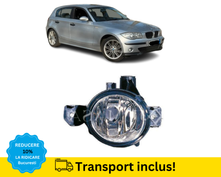 SERIA 1 E81 E82 E87 E88 - Proiector ceata BMW Seria 1 E81 E87 2004-2007 Dreapta