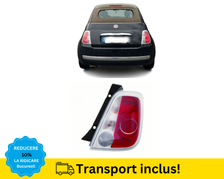 FIAT - Proiector ceata Fiat 500 595 695 2007-2014 Stanga