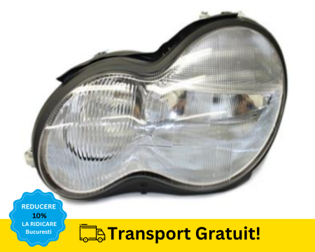 C-CLASS W203 2000-2007 - Far halogen Stanga H7 H7 Mercedes C-CLASS W203 2000-2003