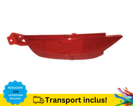 FIESTA MK7 2008-2017 - Reflector lampa ceata Bara spate Ford Fiesta MK7 2008-2017 Stanga