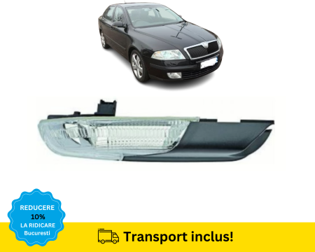 SKODA - Semnal Oglinda Skoda Octavia II 2 1Z 2004-2008 Dreapta