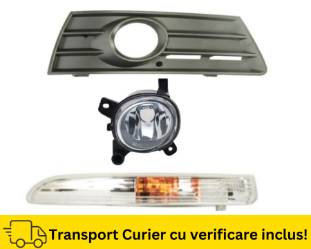 PASSAT CC 2008-2017 - Set Grila + Proiector + Semnalizator Bara Proiector ceata dreapta VW Passat CC 2008-2012