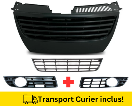 PASSAT B6 2005-2010 - Set Grile Bara fata VW Passat B6 2005-2010 fara Emblema