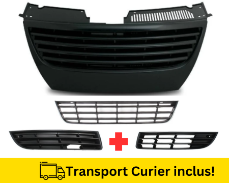 PASSAT B6 2005-2010 - Set Grile Bara fata VW Passat B6 2005-2010 fara Emblema si proiectoare ceata