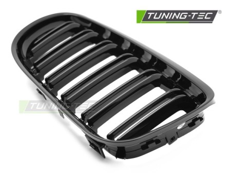 Set Nari duble Bara fata BMW seria 3 E90 E91 2008-2012 FSL Negru lucios [2]